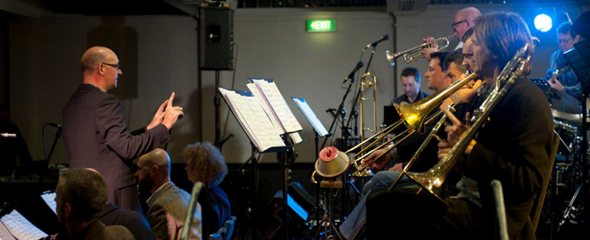 Sydney Jazz Orchestra in Workshop Mode